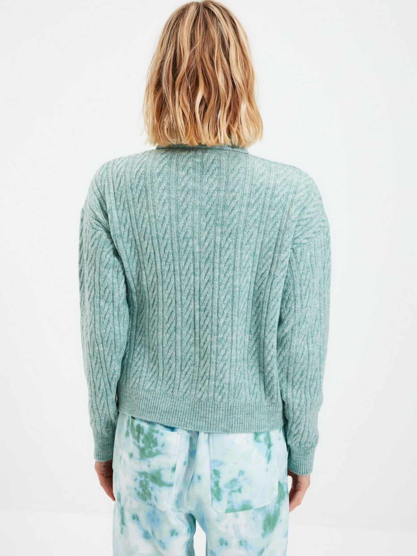 Джемпер Trendyol модель TWOAW21KZ2635/Mint Фото