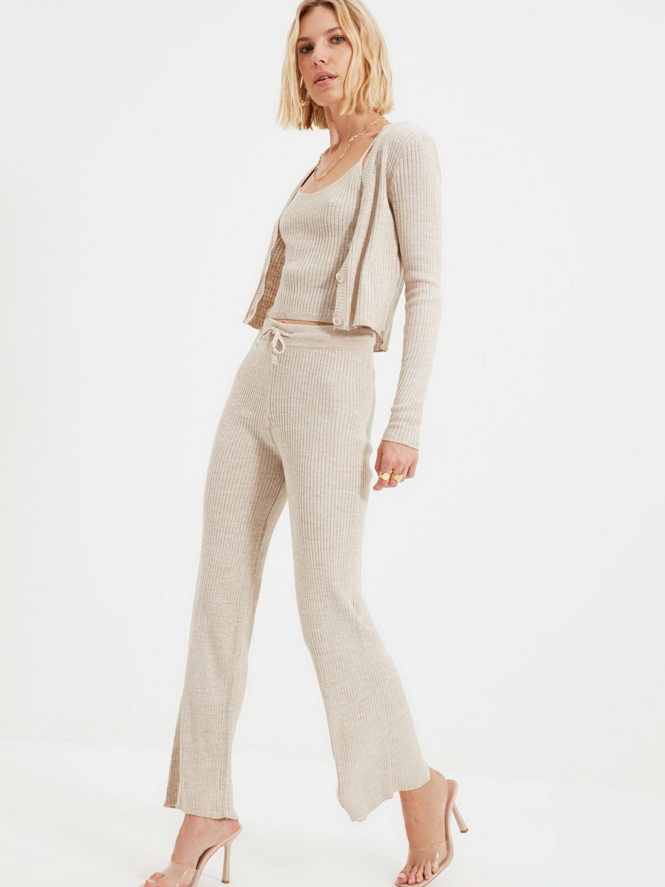 Костюм Trendyol модель TWOAW22AU0006/Bej Фото