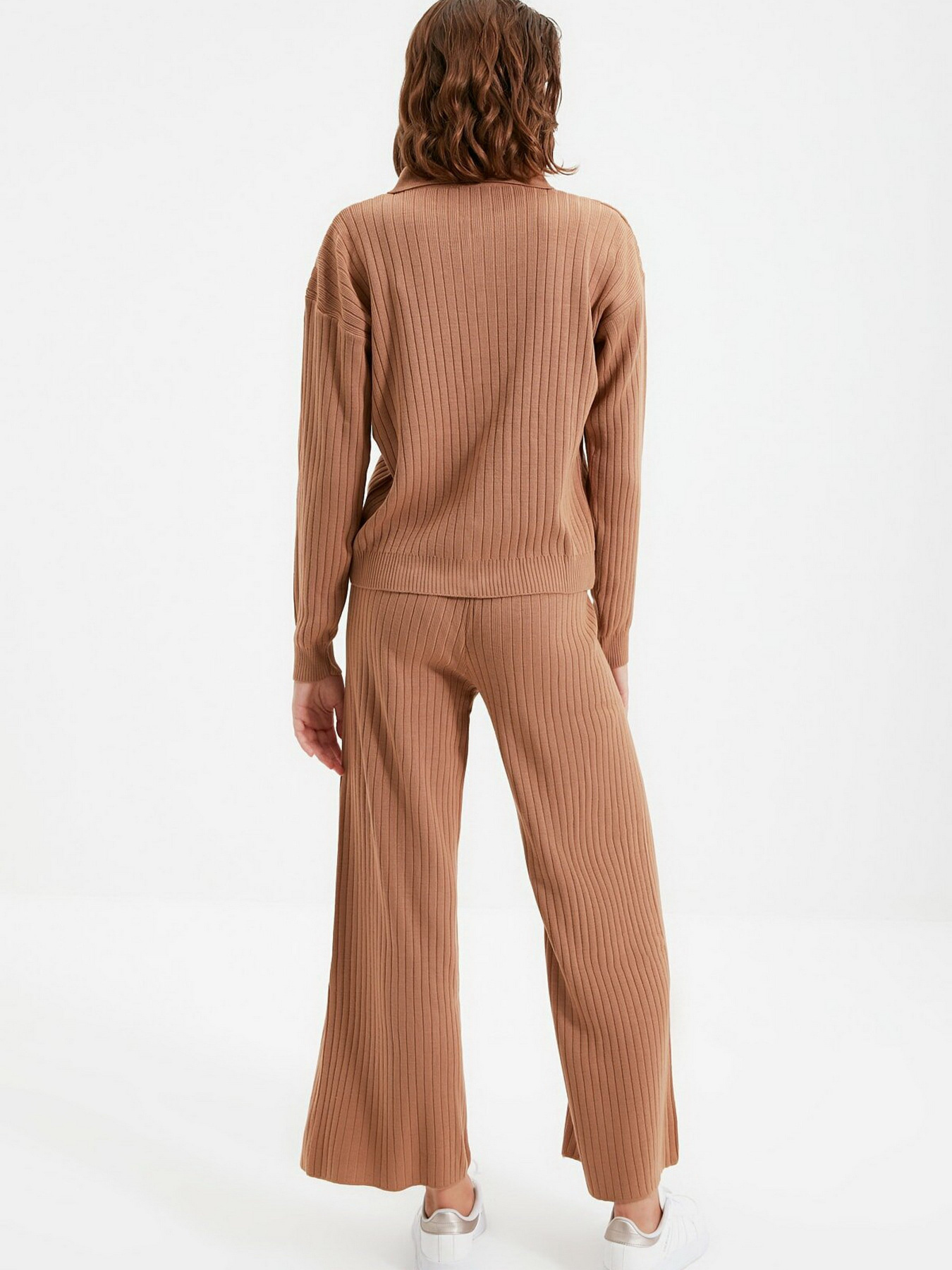 Повсякденний костюм Trendyol модель TWOAW22AU0054/Camel Повсякденний костюм Trendyol модель TWOAW22AU0054/Camel Фото