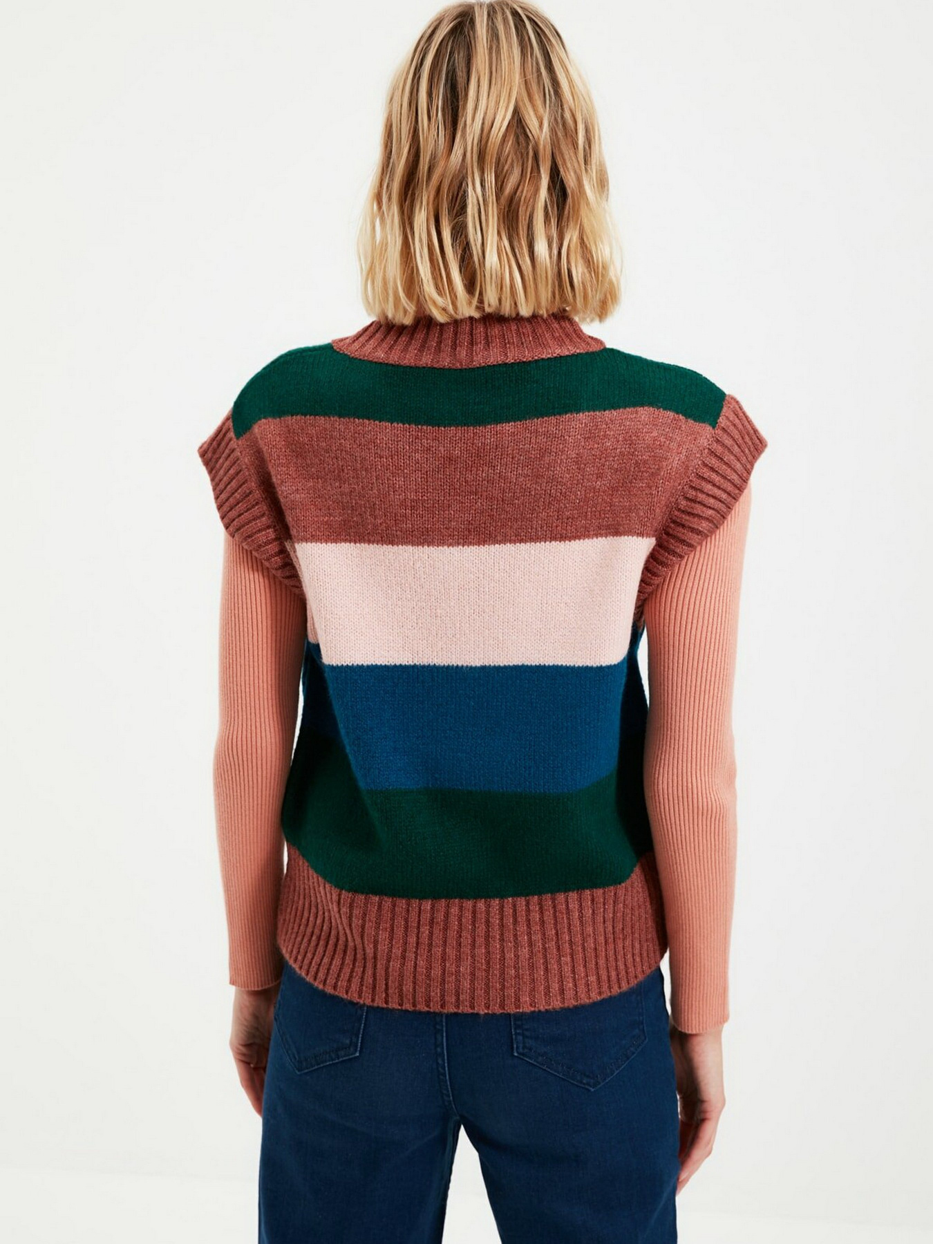 Жилет Trendyol модель TWOAW22BZ0003/Gul Kurusu Фото