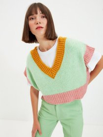 Жилет Trendyol модель TWOAW22BZ0013/Acik Yesil Фото