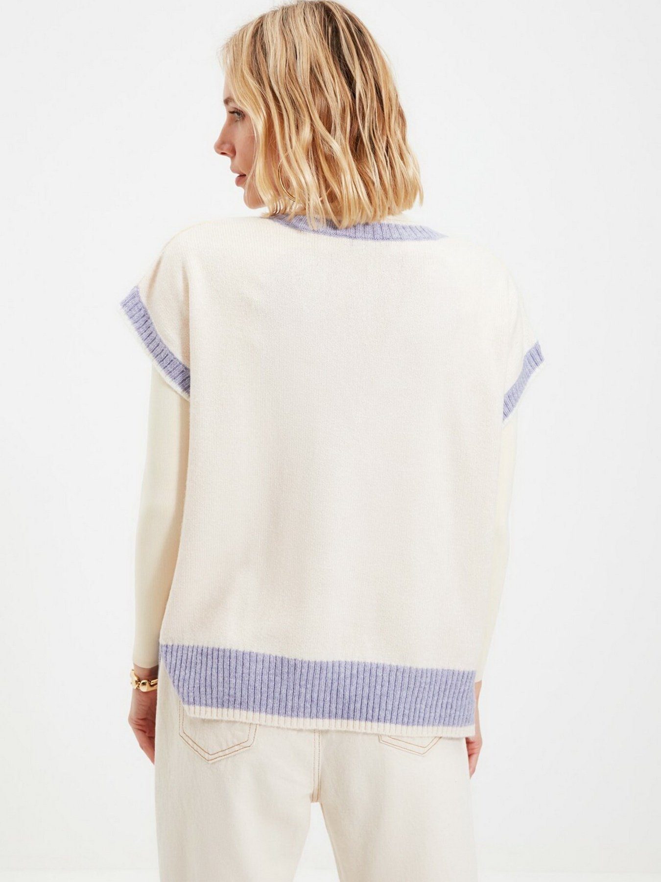 Жилет Trendyol модель TWOAW22BZ0018/Bej Фото