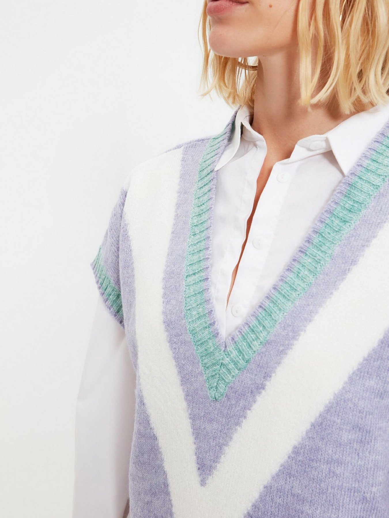 Жилет Trendyol модель TWOAW22BZ0018/Lila Фото