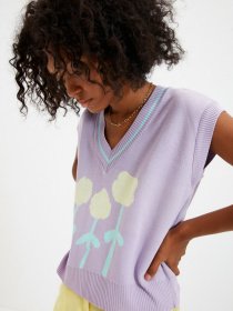 Жилет Trendyol модель TWOAW22BZ0019/Lila Фото