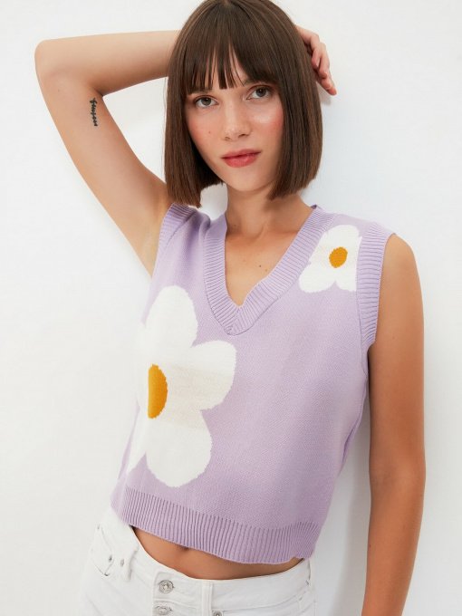 Жилет Trendyol модель TWOAW22BZ0025/Lila Фото