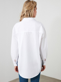 Блуза Trendyol модель TWOAW20GO0115/BEYAZ Фото