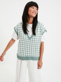 Жилет Trendyol модель TWOAW22BZ0046/Mint Фото