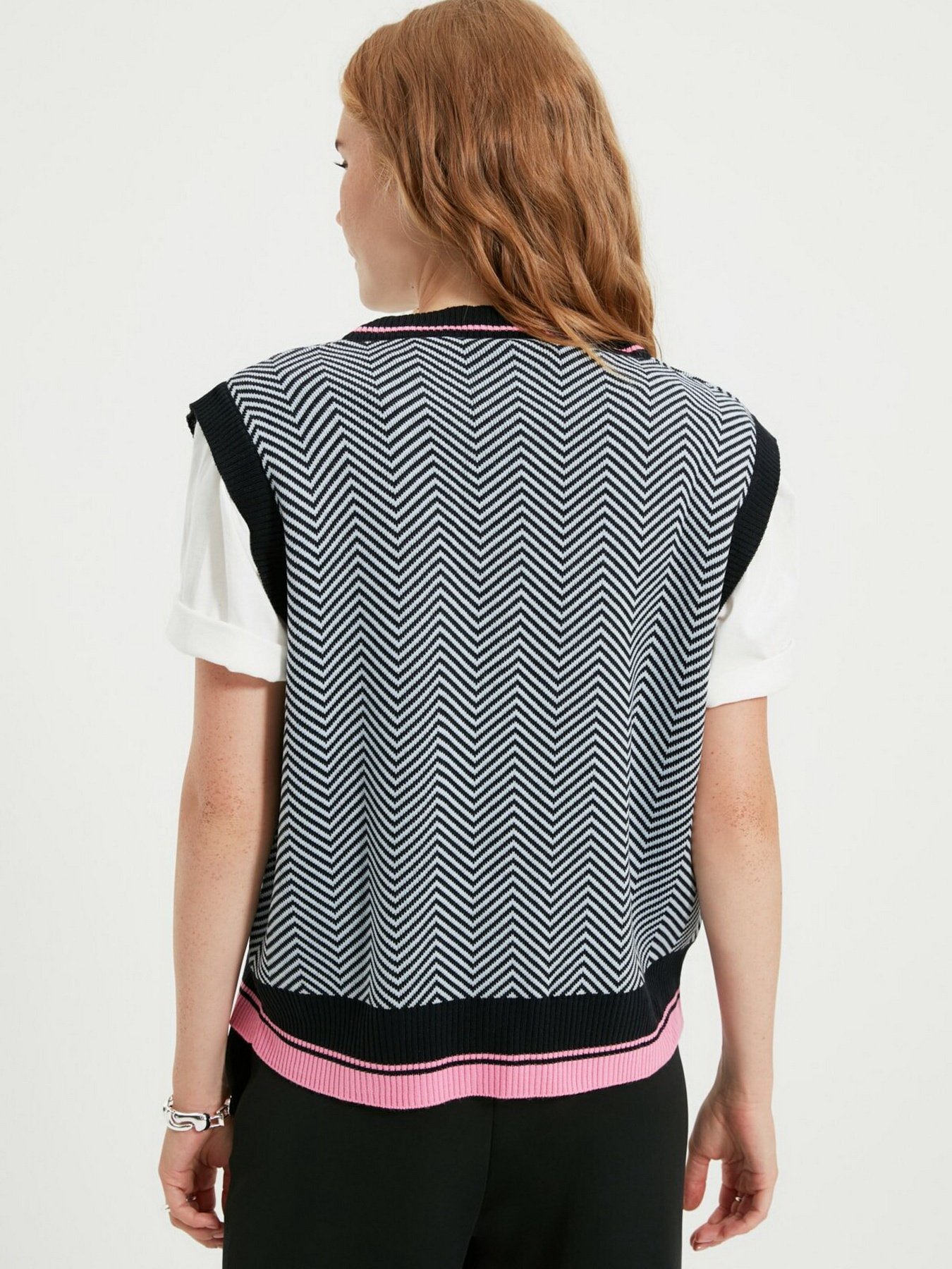 Жилет Trendyol модель TWOAW22BZ0051/Lacivert Фото