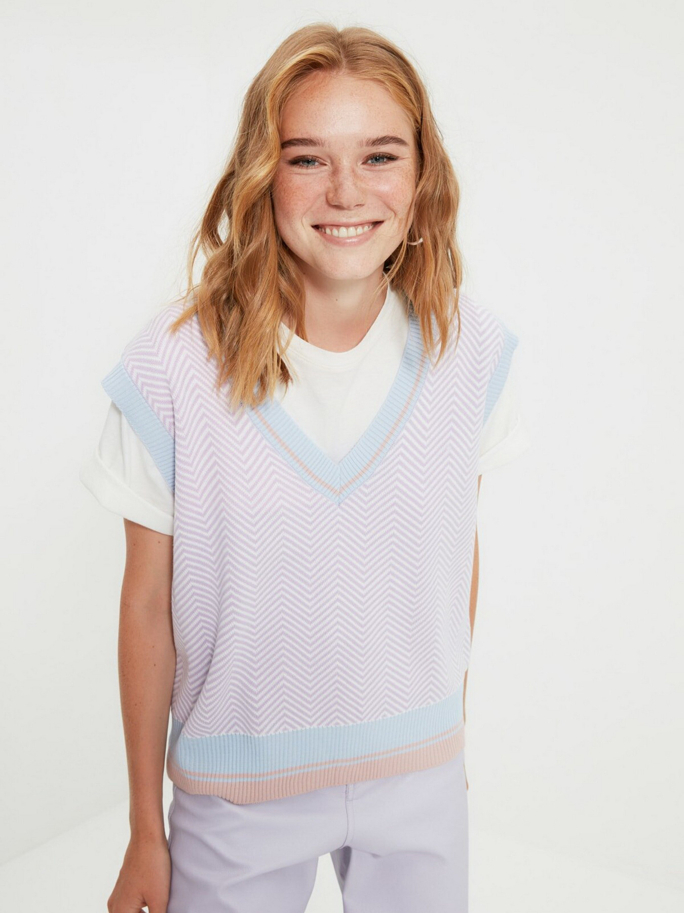 Жилет Trendyol модель TWOAW22BZ0051/Lila Фото