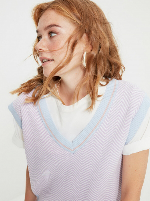 Жилет Trendyol модель TWOAW22BZ0051/Lila Фото