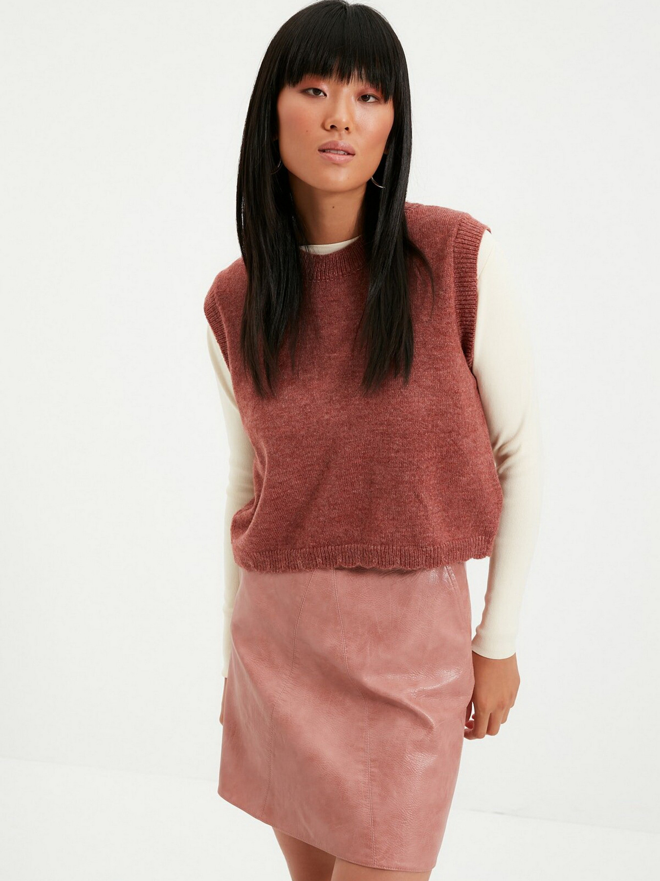 Майка Trendyol модель TWOAW22BZ0059/Gul Kurusu Фото