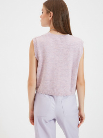 Жилет Trendyol модель TWOAW22BZ0059/Lila Жилет Trendyol модель TWOAW22BZ0059/Lila Фото