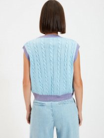 Жилет Trendyol модель TWOAW22BZ0060/Acik Mavi Фото