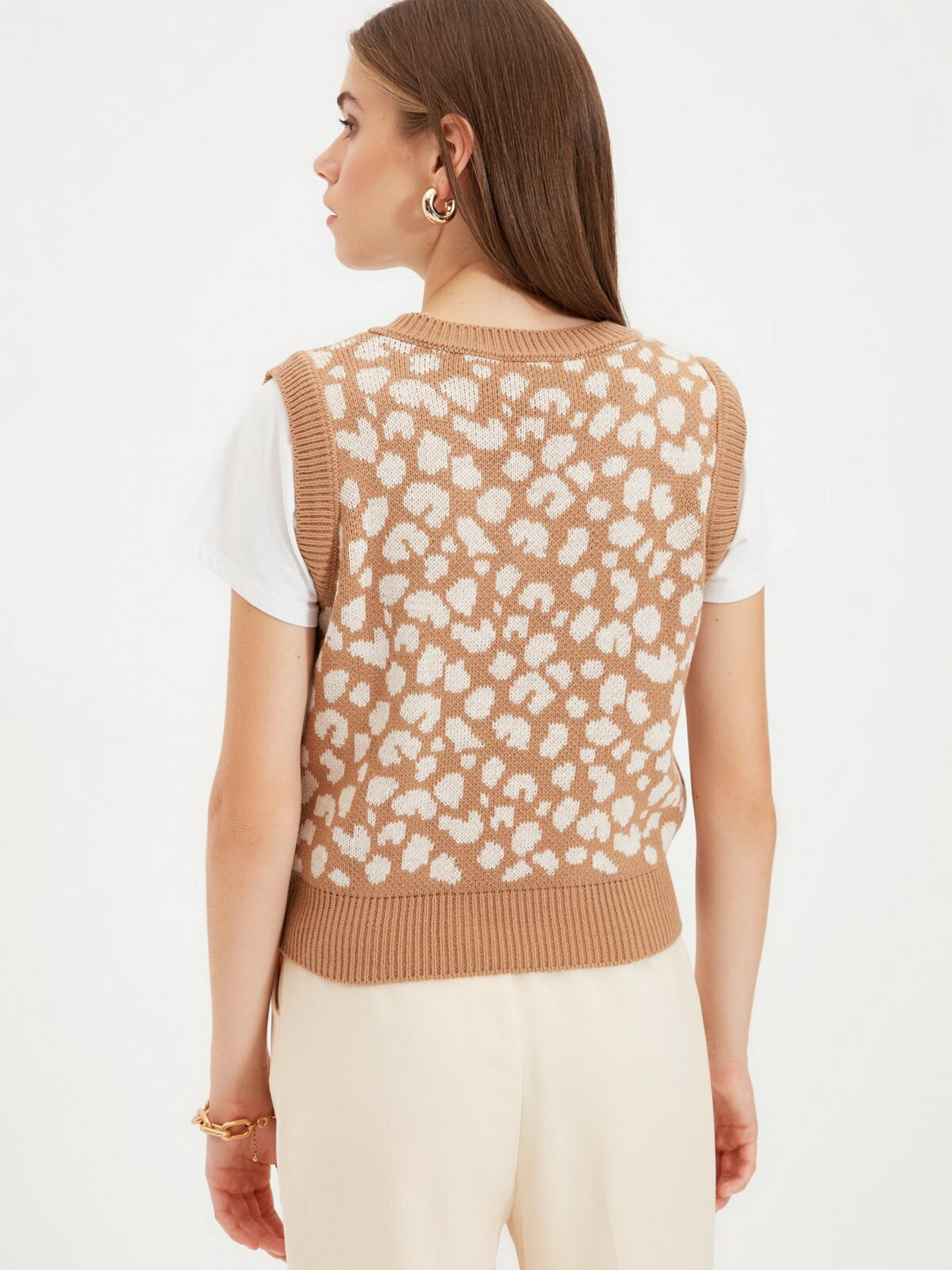 Жилет Trendyol модель TWOAW22BZ0065/Camel Фото