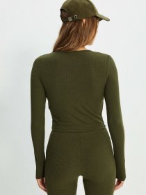 Топ Trendyol модель TWOAW22BZ0087/Haki Фото