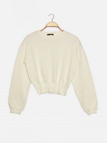 Свитшот Trendyol модель TWOAW22BZ0113/Ekru Фото