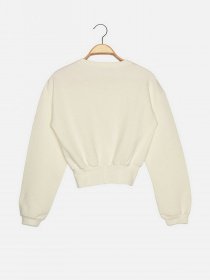 Свитшот Trendyol модель TWOAW22BZ0113/Ekru Фото