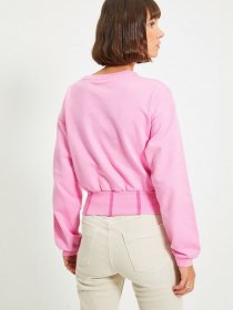 Світшот Trendyol модель TWOAW22BZ0113/Pembe Світшот Trendyol модель TWOAW22BZ0113/Pembe Фото