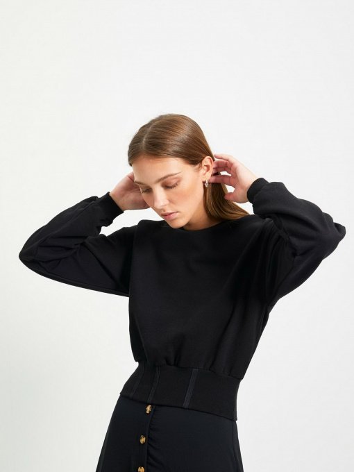 Свитшот Trendyol модель TWOAW22BZ0113/Siyah Фото