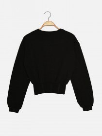 Свитшот Trendyol модель TWOAW22BZ0113/Siyah Свитшот Trendyol модель TWOAW22BZ0113/Siyah Фото