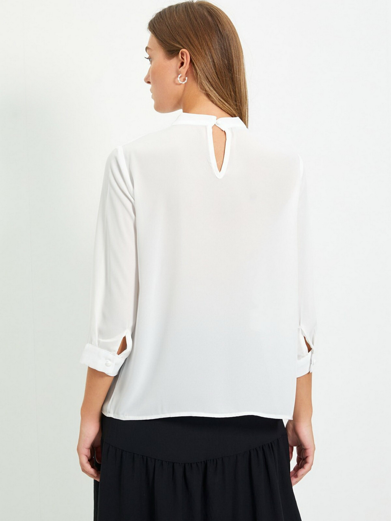 Блуза Trendyol модель TWOAW22BZ0168/Ekru Фото