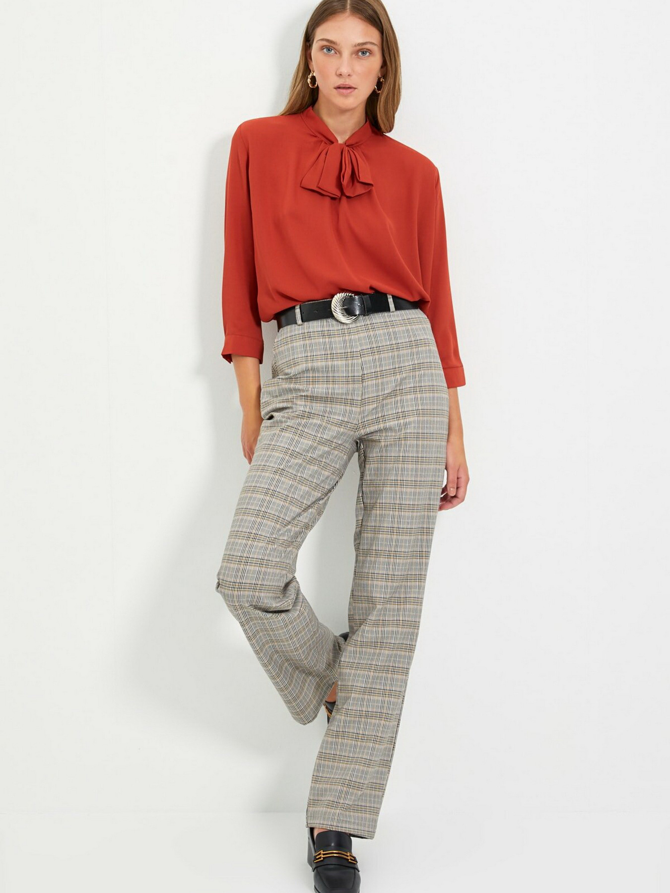 Блуза Trendyol модель TWOAW22BZ0168/Kiremit Фото