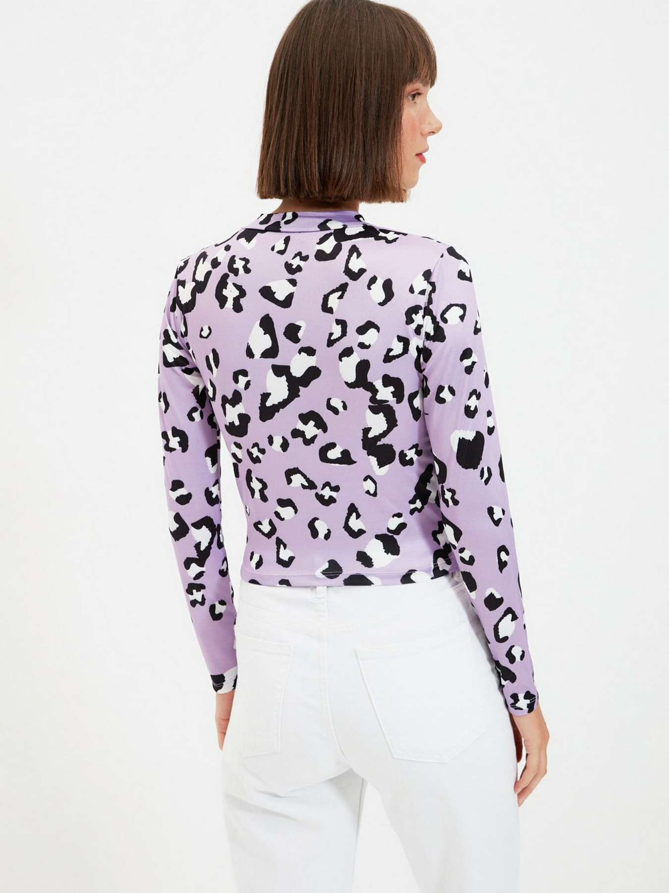 Топ Trendyol модель TWOAW22BZ0237/Mor Фото