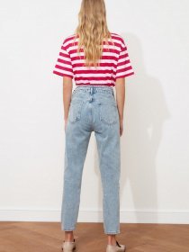 Джинсы мом Trendyol Mom модель TWOAW20JE0028/Mavi Фото