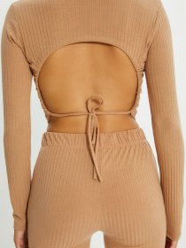 Топ Trendyol модель TWOAW22BZ0292/Camel Фото