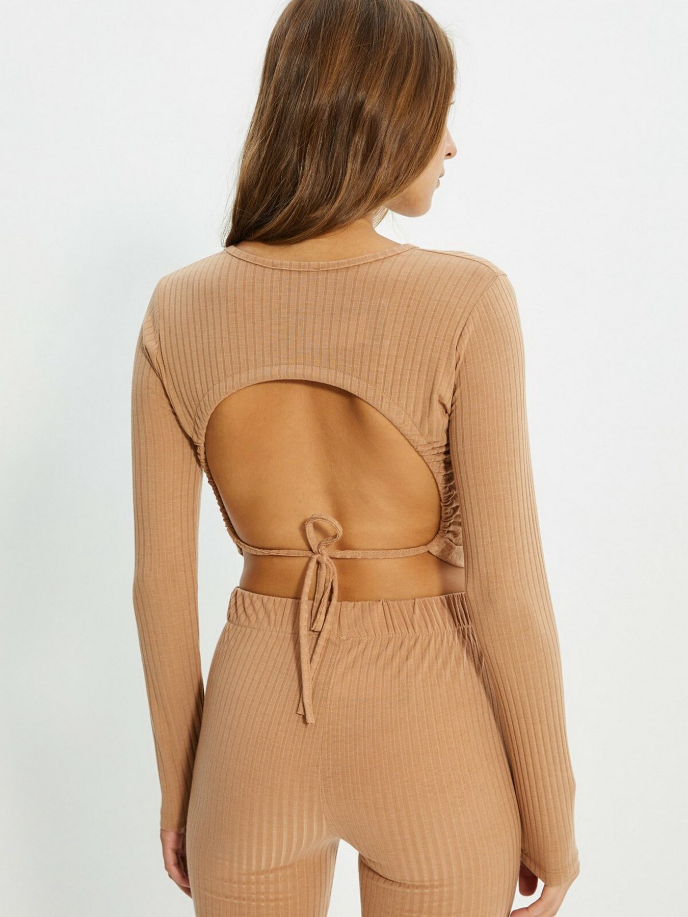 Топ Trendyol модель TWOAW22BZ0292/Camel Фото