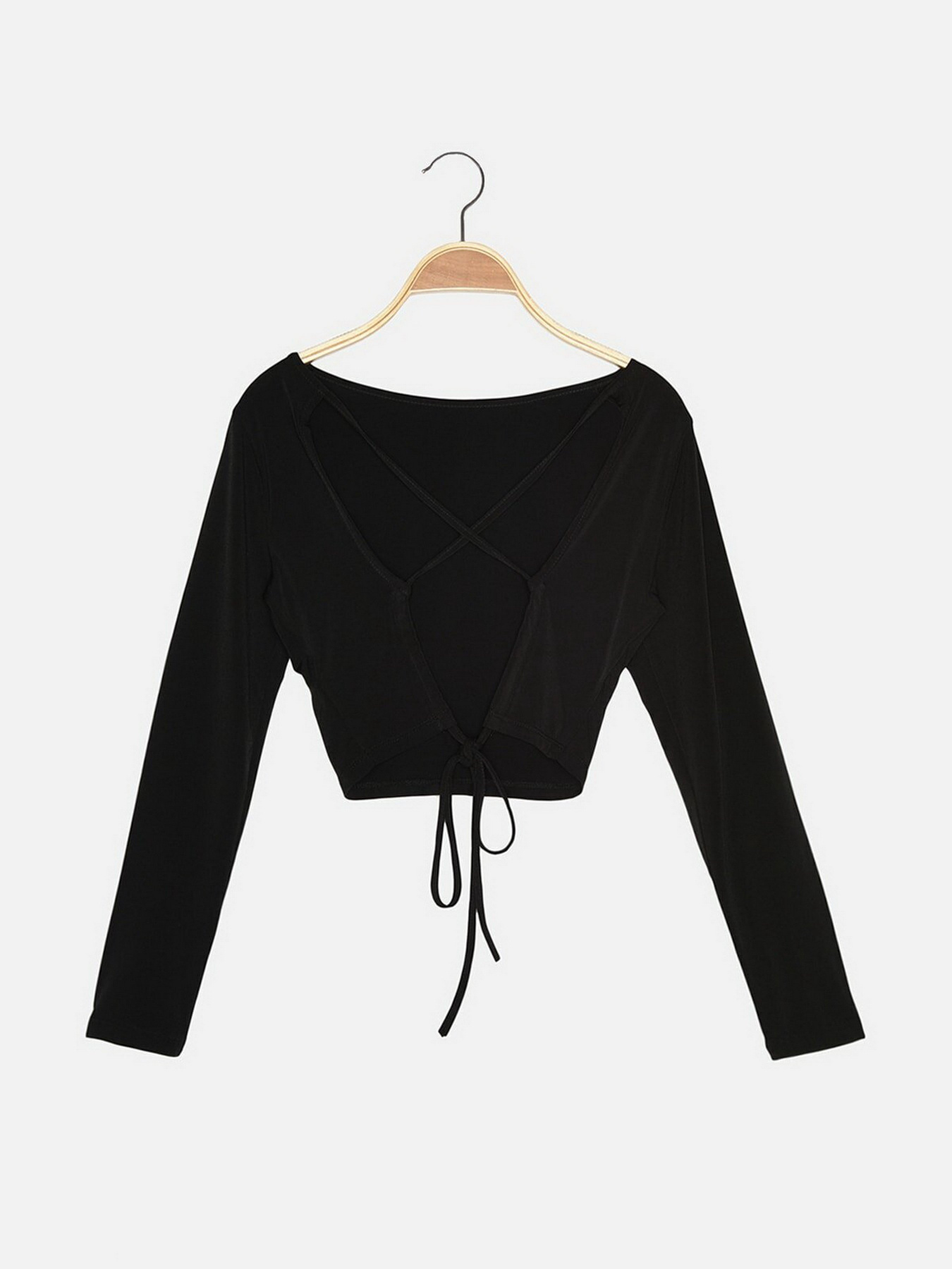 Топ Trendyol модель TWOAW22BZ0309/Siyah Фото