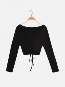 Топ Trendyol модель TWOAW22BZ0309/Siyah Фото