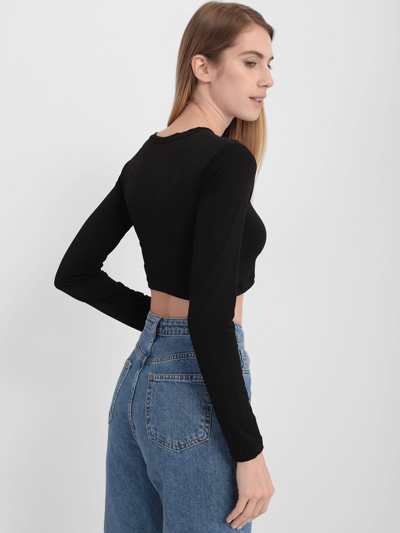 Топ Trendyol модель TWOAW22BZ0388/Siyah Фото