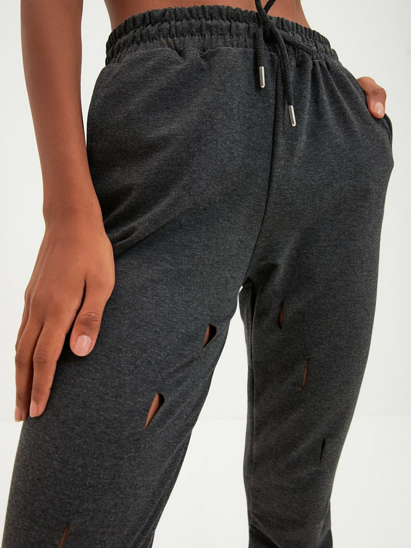 Штаны спортивные Trendyol модель TWOAW22EA0002/Antrasit Фото