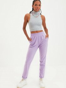 Штаны спортивные Trendyol модель TWOAW22EA0082/Lila Фото