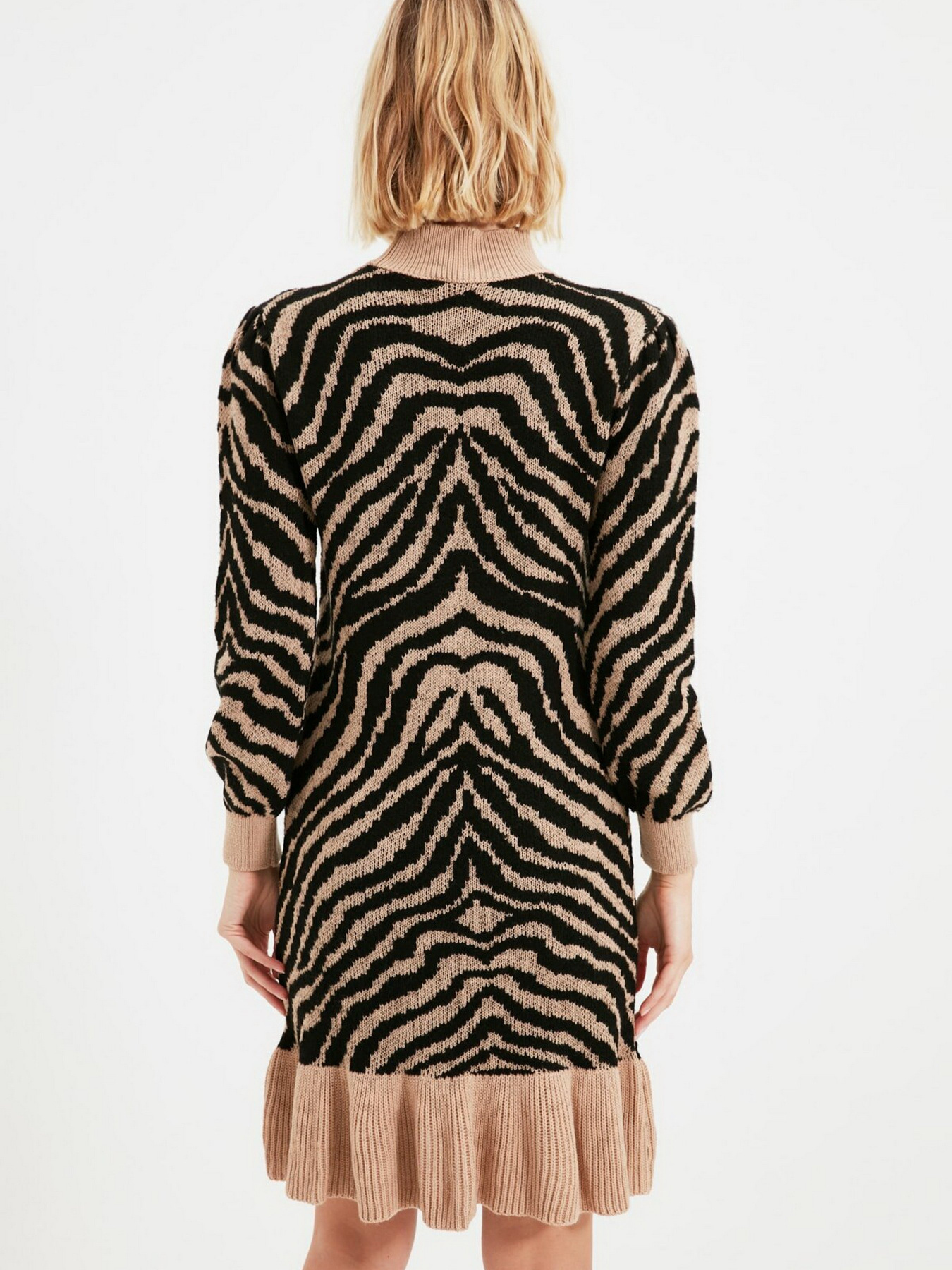 Платье миди Trendyol модель TWOAW22EL0018/Camel Фото