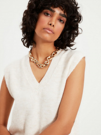 Платье мини Trendyol модель TWOAW22EL0030/Ekru Фото