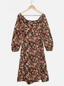 Платье мини Trendyol модель TWOAW22EL0319/Cok Renkli Фото