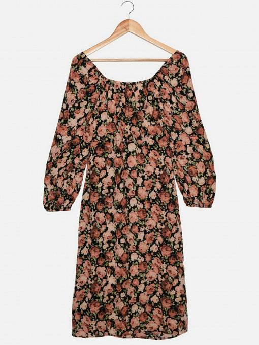 Платье мини Trendyol модель TWOAW22EL0319/Cok Renkli Фото