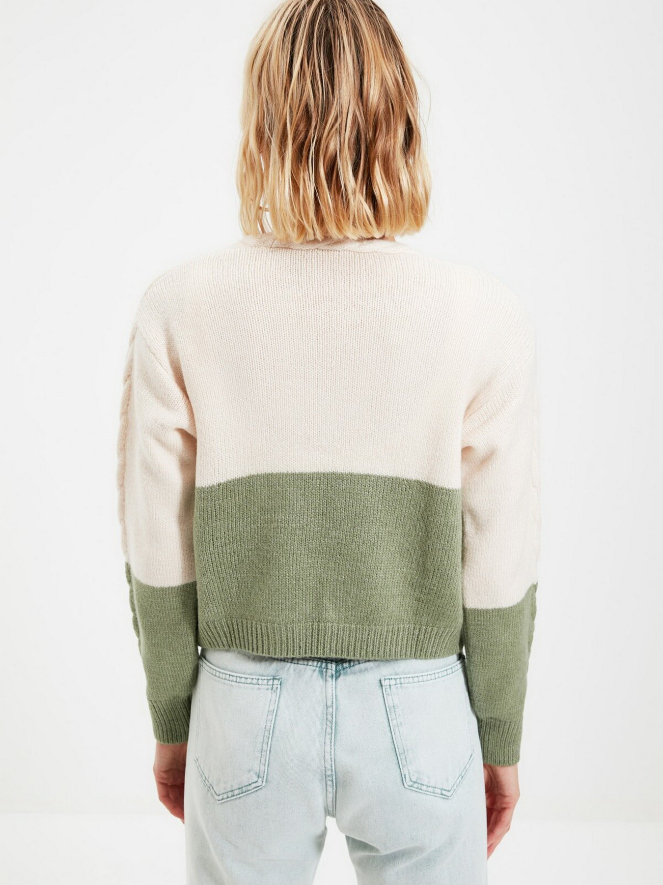 Кардиган Trendyol модель TWOAW22HI0002/Ekru Кардиган Trendyol модель TWOAW22HI0002/Ekru Фото