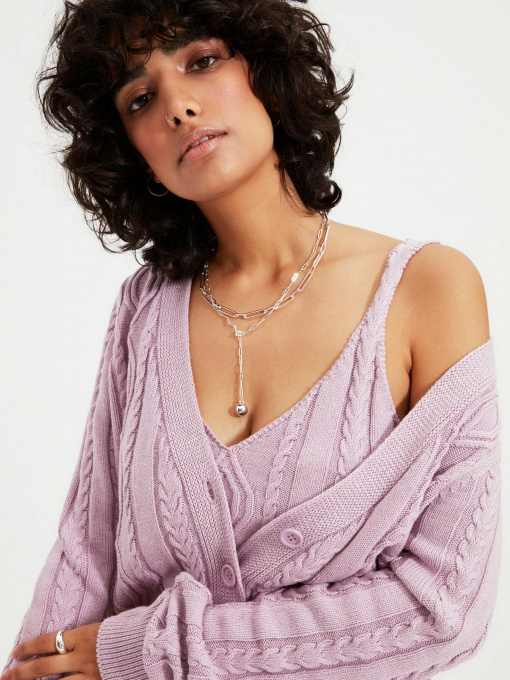 Кардиган Trendyol модель TWOAW22HI0007/Lila Фото