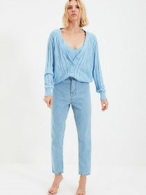 Кардиган Trendyol модель TWOAW22HI0007/Mavi Фото