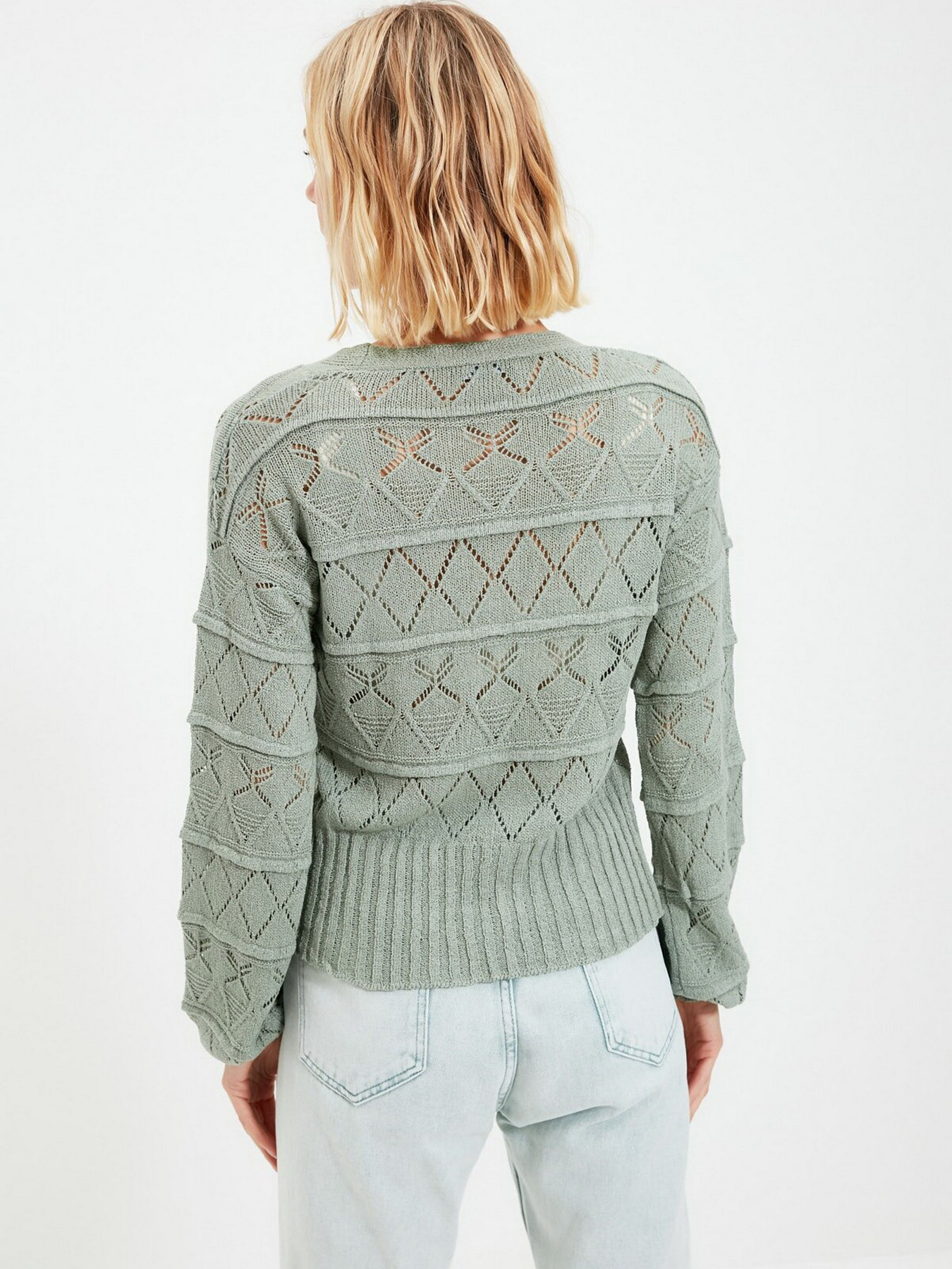 Кардиган Trendyol модель TWOAW22HI0011/Mint Фото