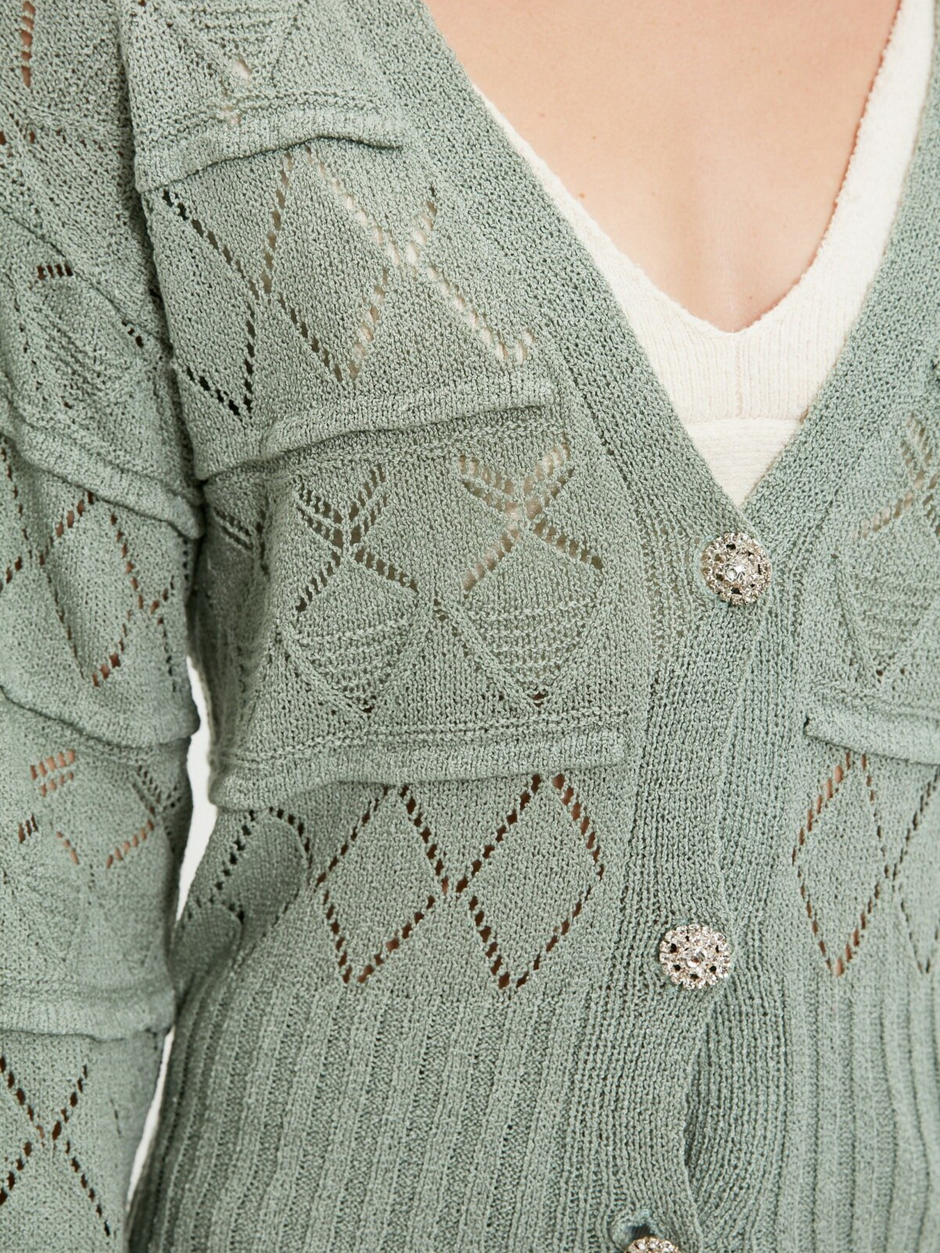 Кардиган Trendyol модель TWOAW22HI0011/Mint Фото