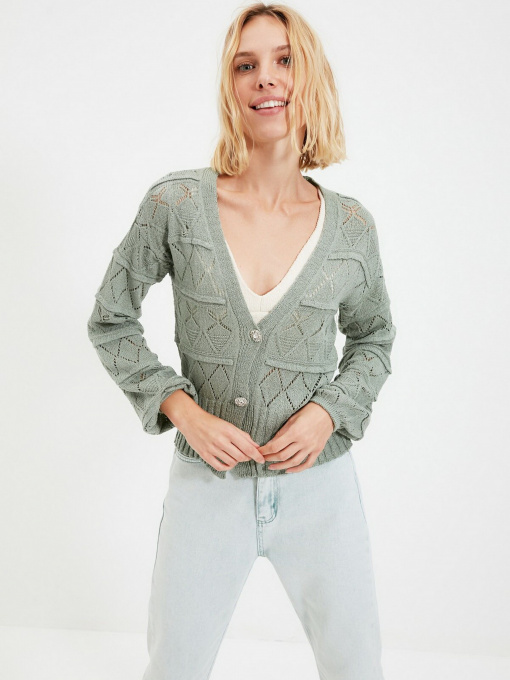 Кардиган Trendyol модель TWOAW22HI0011/Mint Фото