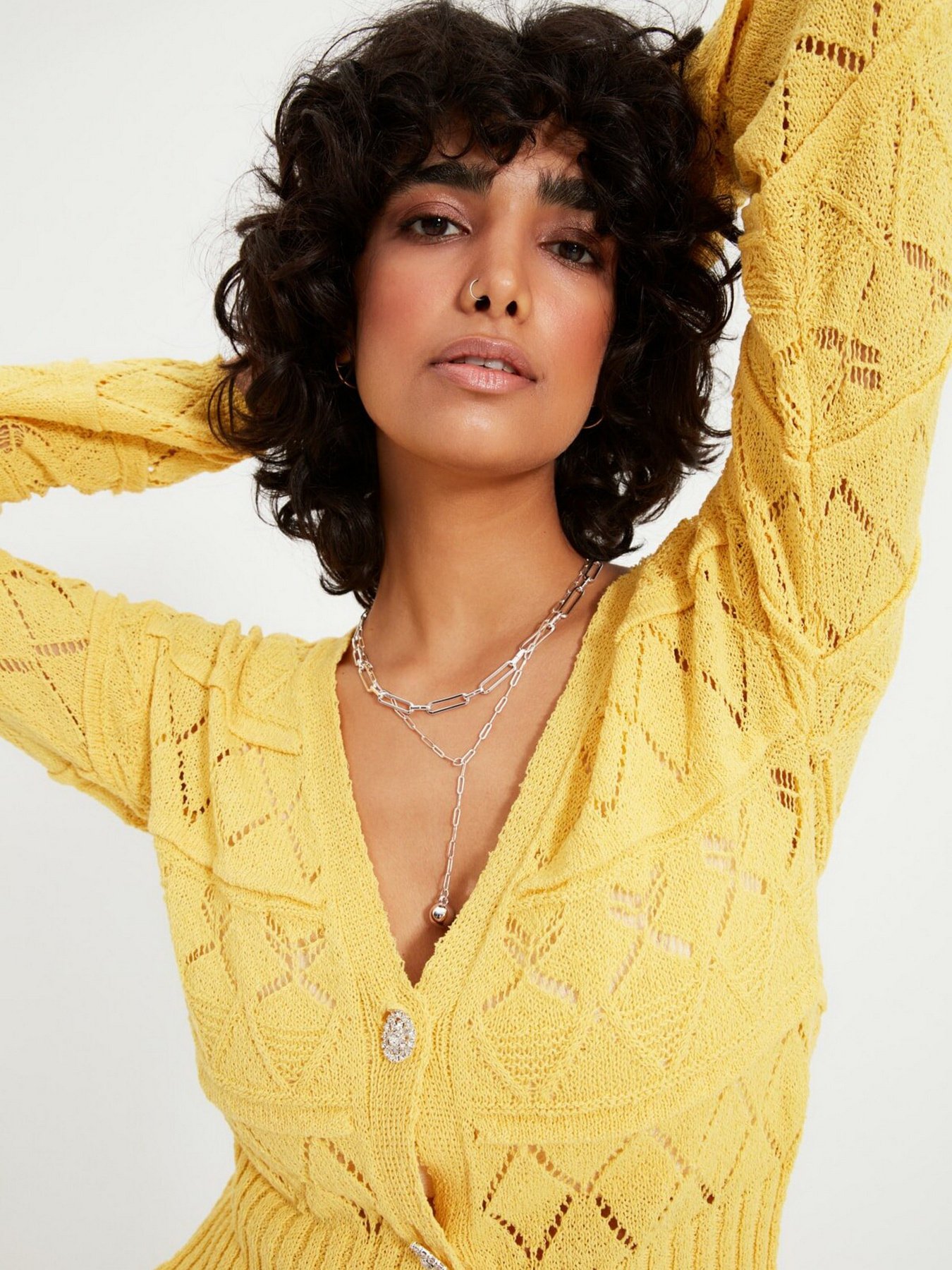 Кардиган Trendyol модель TWOAW22HI0011/Sari Фото