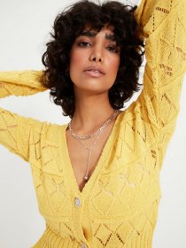 Кардиган Trendyol модель TWOAW22HI0011/Sari Фото