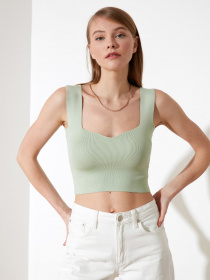 Топ Trendyol модель TWOSS20BZ1667/Mint Фото