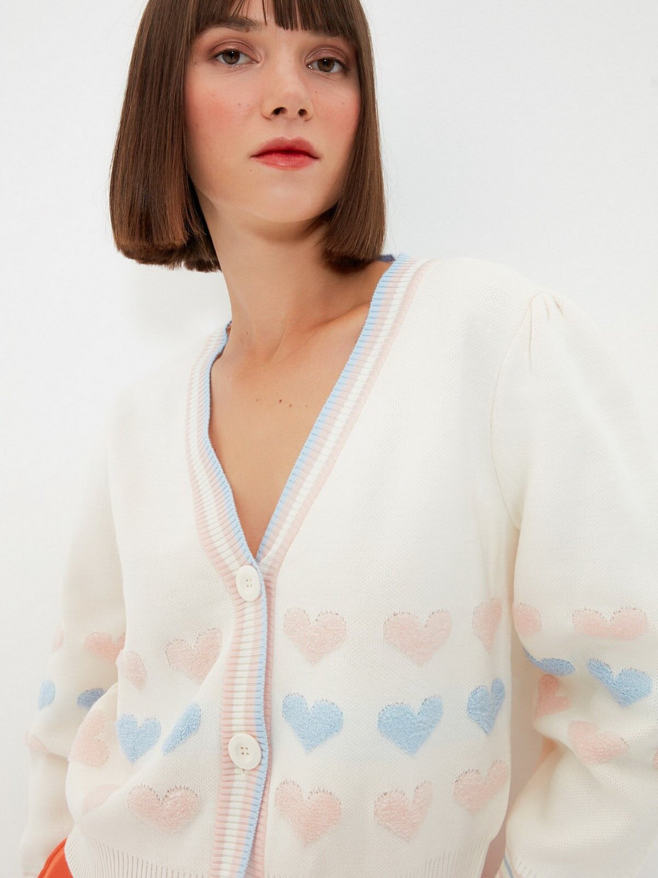 Кардиган Trendyol модель TWOAW22HI0021/Ekru Фото