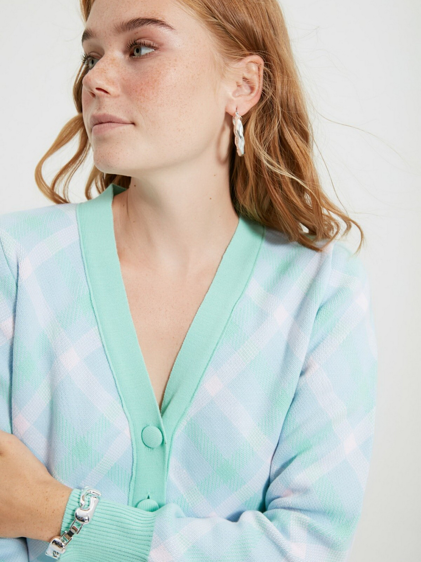 Кардиган Trendyol модель TWOAW22HI0023/Mint Фото